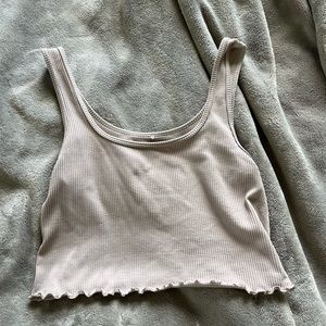 Garage crop top